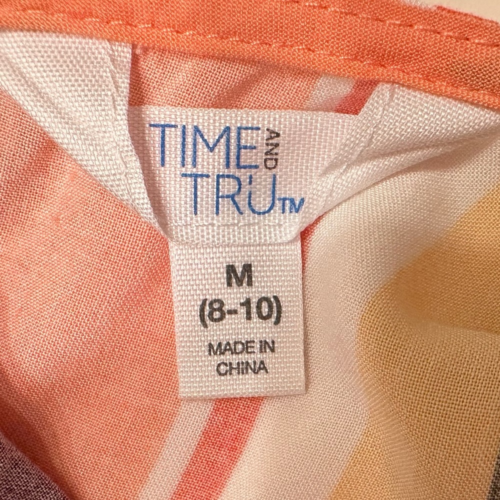 Time and Tru Striped Jumpsuit - Picture 4 of 13